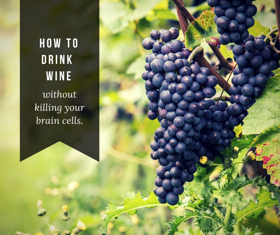 Drink wine brain health