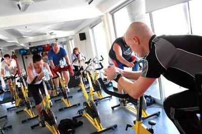 30 minutes cycling equivalent to half a spin class promotes